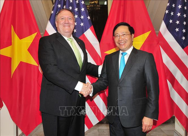 越南政府副总理兼外长范平明与美国国务卿举行会谈 ảnh 1 越南政府副总理兼外长范平明与美国国务卿举行会谈 ảnh 1