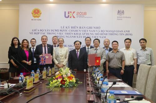 越南建设部与英国外交和联邦事务部共同合作发展BIM模型 ảnh 2 越南建设部与英国外交和联邦事务部共同合作发展BIM模型 ảnh 2