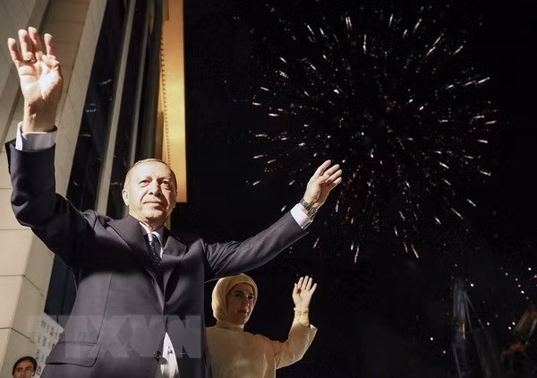 越南国家主席陈大光向土耳其总统致贺电 ảnh 1