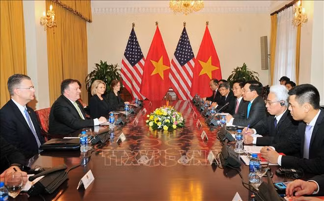 越南政府副总理兼外长范平明与美国国务卿举行会谈 ảnh 2