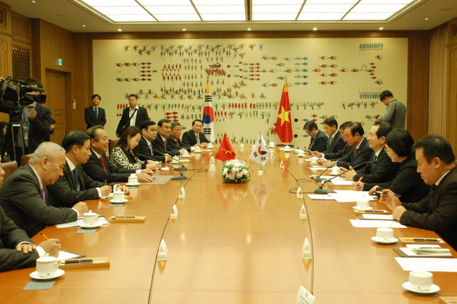 政府常务副总理张和平访问韩国: 加强越韩立法交流 ảnh 1 政府常务副总理张和平访问韩国: 加强越韩立法交流 ảnh 1