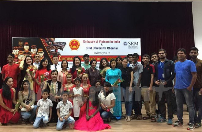 越南人民军边防部队艺术团赴印度演出 ảnh 1 越南人民军边防部队艺术团赴印度演出 ảnh 1