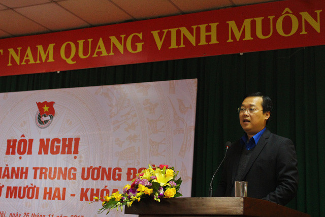 第十届胡志明共青团中央委员会第12次会议开幕 ảnh 1 第十届胡志明共青团中央委员会第12次会议开幕 ảnh 1