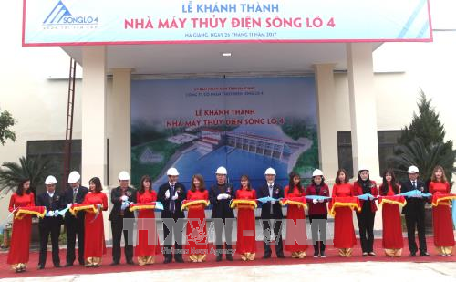 越南泸江4号水电站正式并网发电 ảnh 1