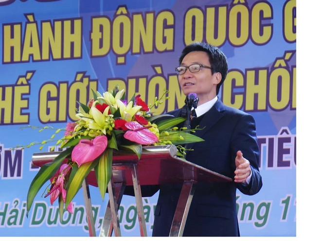 越南政府副总理武德儋 让艾滋病患者不再受歧视 ảnh 1 越南政府副总理武德儋 让艾滋病患者不再受歧视 ảnh 1