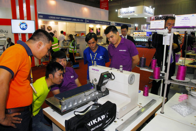 400多家企业参加2017年越南国际纺织面料及服装辅料展 ảnh 1