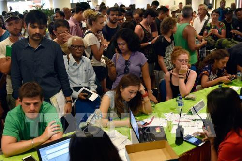 印尼阿贡火山喷发:20多名越南人被滞留 ảnh 2 印尼阿贡火山喷发:20多名越南人被滞留 ảnh 2