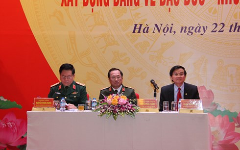 题为“党建中道德建设:理论与实践”国家级科学研讨会在河内召开 ảnh 2 题为“党建中道德建设:理论与实践”国家级科学研讨会在河内召开 ảnh 2