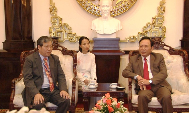 中国台湾医疗队在林同省免费看病、发放药品 ảnh 1