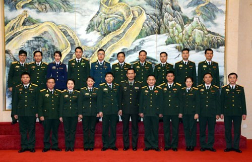 越中青年军官合作取得丰硕成果 ảnh 2 越中青年军官合作取得丰硕成果 ảnh 2