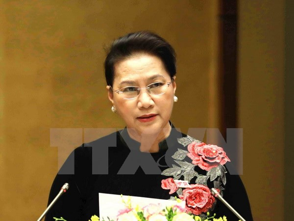 越南国会主席阮氏金银启程对新加坡和澳大利亚两国进行正式访问 ảnh 1 越南国会主席阮氏金银启程对新加坡和澳大利亚两国进行正式访问 ảnh 1