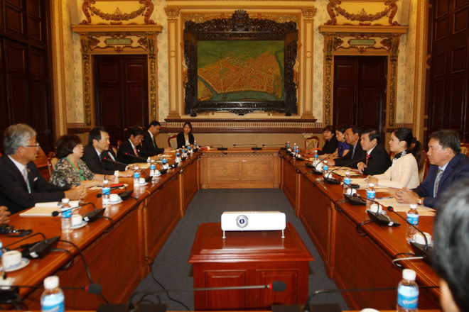 胡志明市欢迎日本大阪企业加强贸易投资合作 ảnh 2 胡志明市欢迎日本大阪企业加强贸易投资合作 ảnh 2