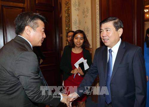 胡志明市欢迎韩国企业投入该市高科技园区 ảnh 2