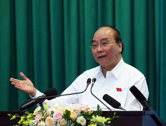 阮春福在海防市开展接待选民活动 ảnh 2