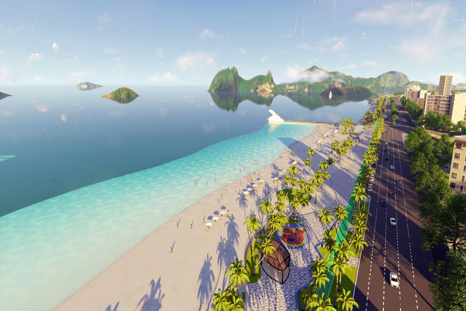 广宁省鸿基海滩将于7月投入使用 ảnh 1