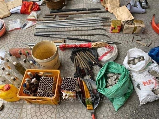 河内市同心乡扰乱社会秩序案：对29名嫌犯提起公诉 ảnh 1