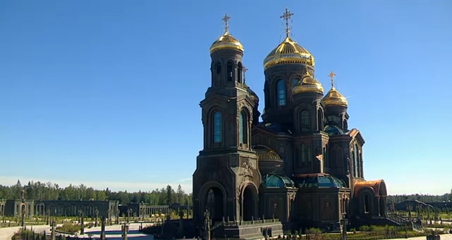 俄总统出席保存着七名越南士兵档案资料的俄武装力量主教堂和“铭记之路”博物馆竣工仪式 ảnh 1