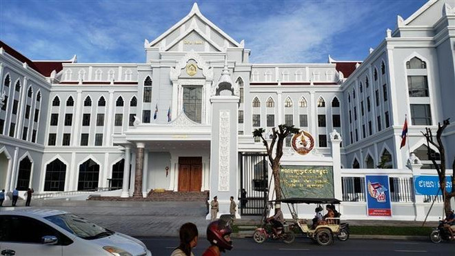 柬埔寨人民党新总部大楼正式落成 ảnh 1 柬埔寨人民党新总部大楼正式落成 ảnh 1