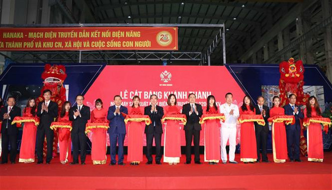 北宁省220-500kV电力变压器生产厂落成 ảnh 1 北宁省220-500kV电力变压器生产厂落成 ảnh 1