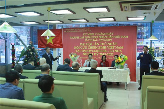 旅新西伯利亚越南老战士协会为加强越俄关系作出贡献 ảnh 1 旅新西伯利亚越南老战士协会为加强越俄关系作出贡献 ảnh 1