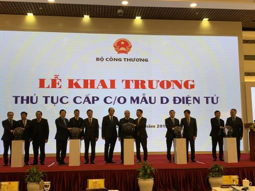 越南出口商品原产地电子证书签发手续正式亮相 ảnh 1 越南出口商品原产地电子证书签发手续正式亮相 ảnh 1