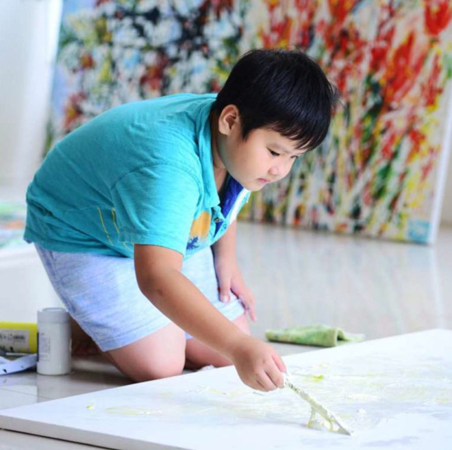 越裔美国儿童画家在美国开办画展 ảnh 1 越裔美国儿童画家在美国开办画展 ảnh 1