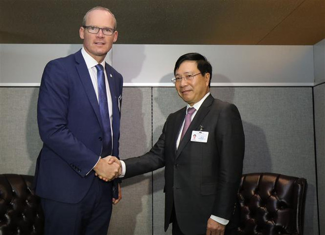 范平明副总理在第73 届联大期间与多国领导举行双边会晤 ảnh 1 范平明副总理在第73 届联大期间与多国领导举行双边会晤 ảnh 1