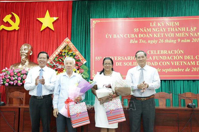 古巴与越南南部团结委员会成立55周年纪念活动在槟椥省举行 ảnh 1 古巴与越南南部团结委员会成立55周年纪念活动在槟椥省举行 ảnh 1
