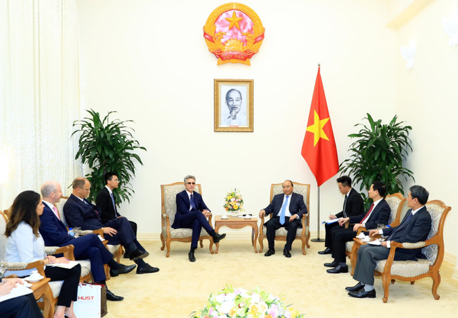 政府总理阮春福建议德国SAP集团配合试开展数字政府措施 ảnh 1 政府总理阮春福建议德国SAP集团配合试开展数字政府措施 ảnh 1