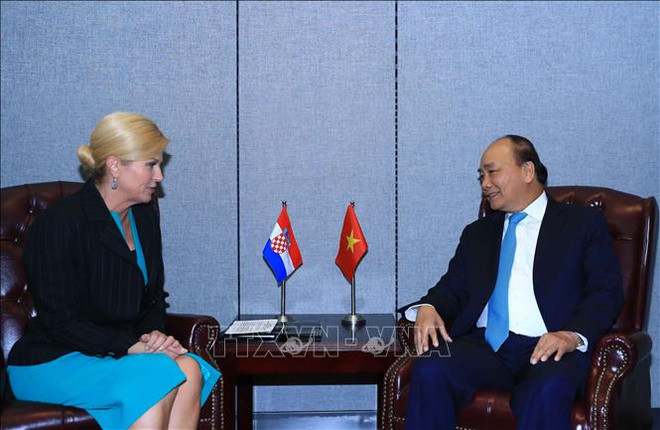 第73届联大:阮春福举行系列双边会晤 圆满结束出席第73届联大之旅 ảnh 2 第73届联大:阮春福举行系列双边会晤 圆满结束出席第73届联大之旅 ảnh 2