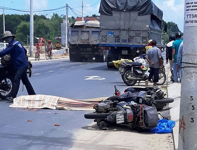 广南省发生一起交通事故 一名外籍女性死亡 ảnh 1 广南省发生一起交通事故 一名外籍女性死亡 ảnh 1