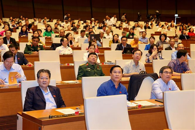 越南第十四届国会第八次会议开始讨论经济社会问题 ảnh 2 越南第十四届国会第八次会议开始讨论经济社会问题 ảnh 2