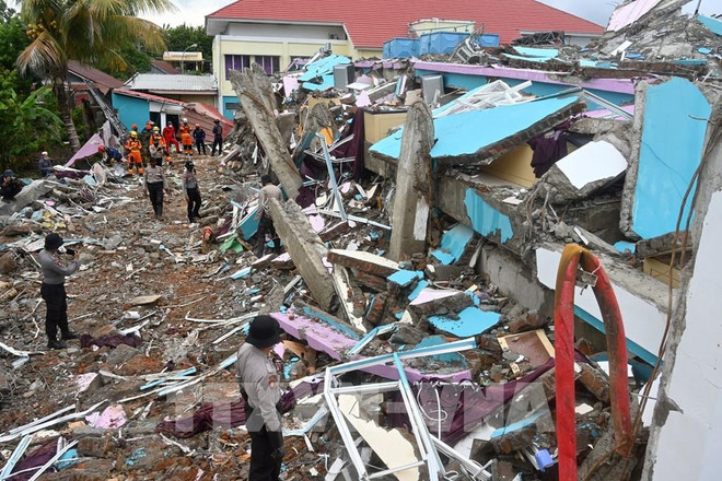 印尼西苏拉威西省继续发生4.2级地震 ảnh 1 印尼西苏拉威西省继续发生4.2级地震 ảnh 1