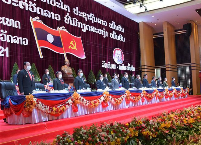 越共中央总书记阮富仲致电祝贺老挝人民革命党中央委员会总书记 ảnh 2 越共中央总书记阮富仲致电祝贺老挝人民革命党中央委员会总书记 ảnh 2