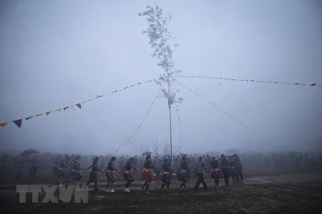 和平省梅州县“求福节”吸引数千人参加 ảnh 1