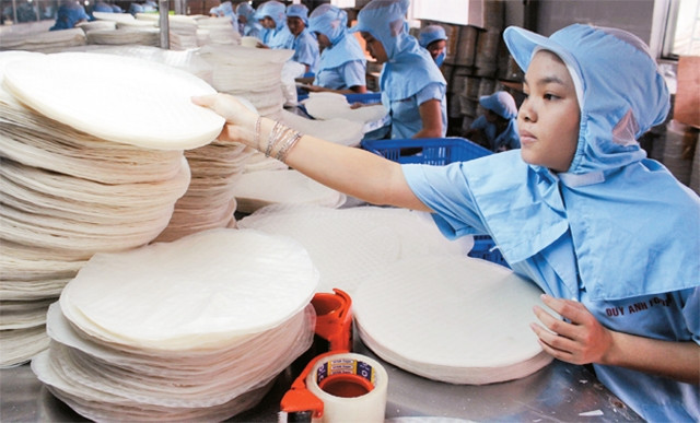 春卷皮制作村忙忙碌碌 为春节市场做好准备 ảnh 1 春卷皮制作村忙忙碌碌 为春节市场做好准备 ảnh 1