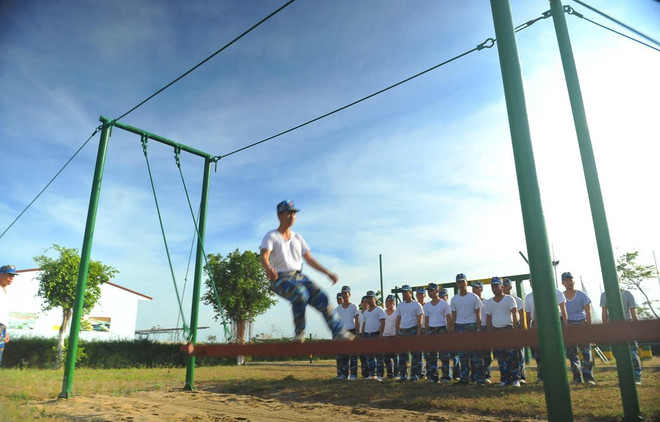 越南海军力量努力训练 打造钢铁般战士 ảnh 1 越南海军力量努力训练 打造钢铁般战士 ảnh 1