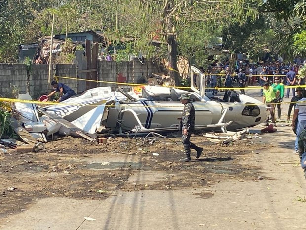 菲律宾一军用直升机坠毁 7人死亡 ảnh 1 菲律宾一军用直升机坠毁 7人死亡 ảnh 1