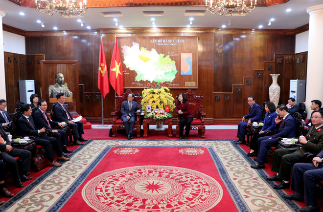 北宁省为韩国企业前来投资提供更多机会 ảnh 1