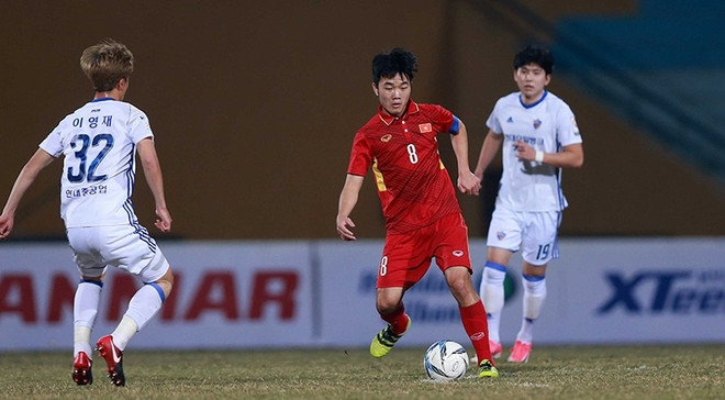 友谊赛:越南U23队2比3不敌韩职联4强 ảnh 1 友谊赛:越南U23队2比3不敌韩职联4强 ảnh 1