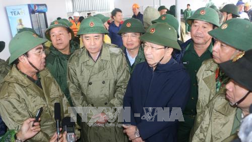 越南政府副总理郑廷勇: 把人的生命安全放在防抗强台风第一位 ảnh 1 越南政府副总理郑廷勇: 把人的生命安全放在防抗强台风第一位 ảnh 1