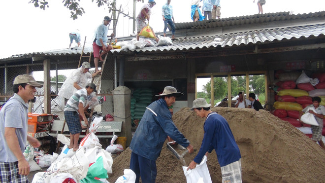 越南各省市采取措施紧急应对第十六号台风“天秤” ảnh 1 越南各省市采取措施紧急应对第十六号台风“天秤” ảnh 1