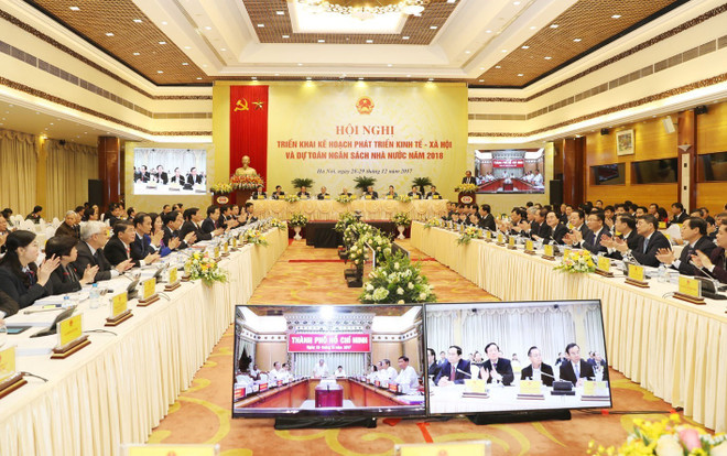 阮富仲总书记出席政府与全国各地政府视频会议 ảnh 3 阮富仲总书记出席政府与全国各地政府视频会议 ảnh 3