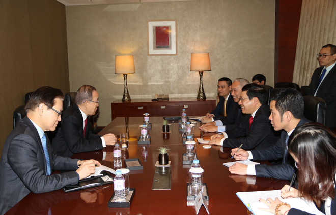 越南政府副总理兼外长范平明对韩国进行正式访问 ảnh 2