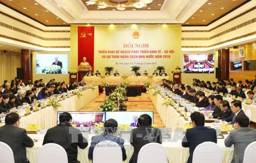 采取有力措施 落实2018年经济社会发展计划 ảnh 1 采取有力措施 落实2018年经济社会发展计划 ảnh 1