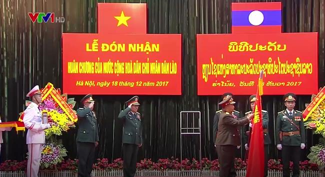 越南国防部第二总局荣获老挝一级劳动勋章 ảnh 1 越南国防部第二总局荣获老挝一级劳动勋章 ảnh 1