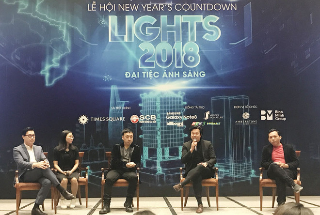 胡志明市音乐梦幻灯光节年底来袭 ảnh 1 胡志明市音乐梦幻灯光节年底来袭 ảnh 1