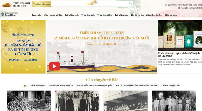 胡伯伯出国寻找救国之路110周年视频展览会和图书节开幕 ảnh 2