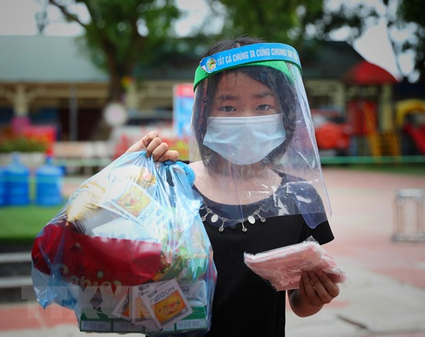 疫情之下 北江省儿童度过特殊的六一儿童节 ảnh 1 疫情之下 北江省儿童度过特殊的六一儿童节 ảnh 1