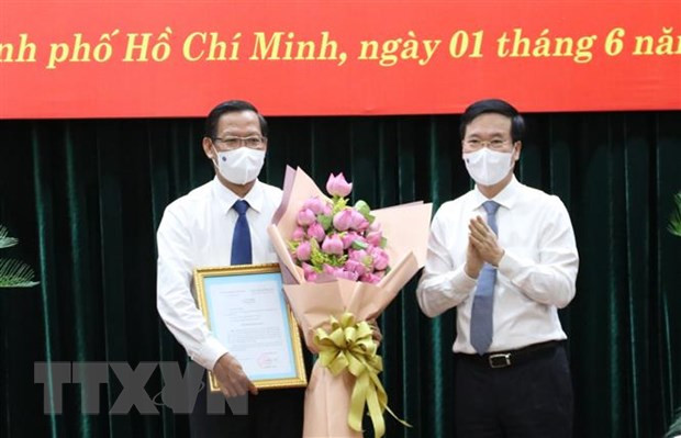 潘文买同志任胡志明市委常务副书记 ảnh 1 潘文买同志任胡志明市委常务副书记 ảnh 1